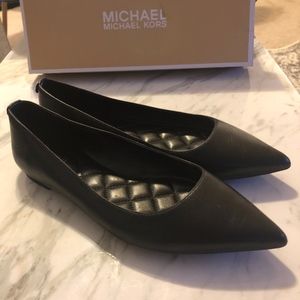 Michael Kors Black Ariana Ballet Flat